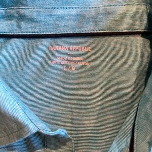 Cotton striped polo shirt